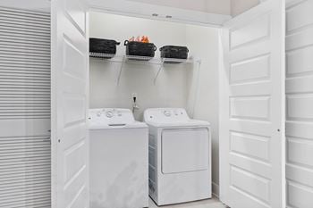 White laundry room
